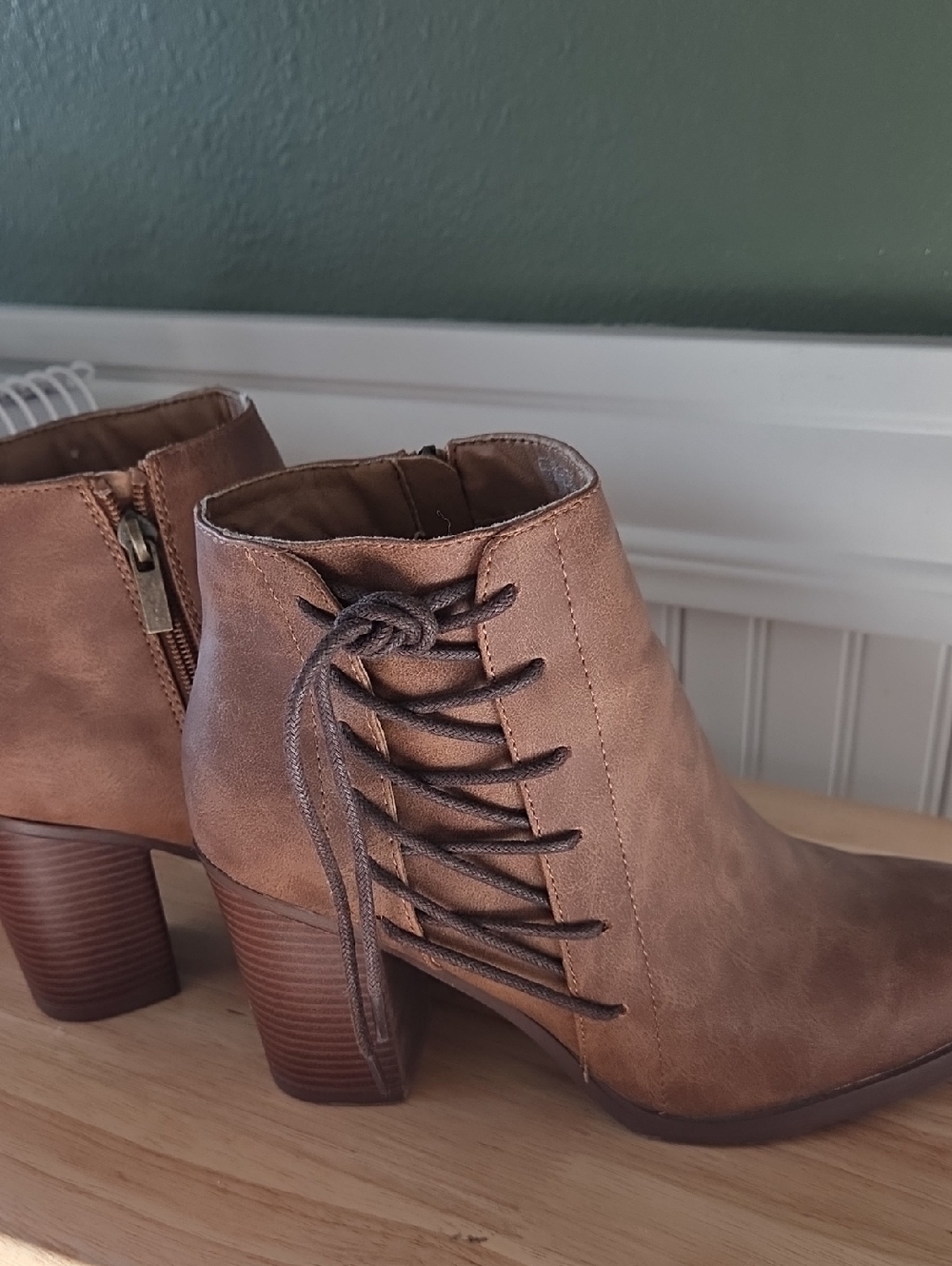 Dream Pairs Womens Heeled Boots 9